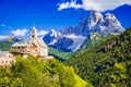 Colle Santa Lucia, Dolomites mountains in Northern Italy. Mount Pelmo landscape