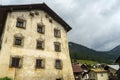 Colle Santa Lucia, old village in Dolomites, Veneto