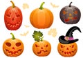 Collect Pumpkin for Halloween