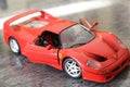 Collectible model cars, scale reproductions very faithful to reality