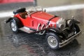 Collectible model cars, scale reproductions very faithful to reality