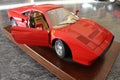 Collectible model cars, scale reproductions very faithful to reality Royalty Free Stock Photo