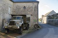 Collectible old WW2 US vehicles in Normandy France