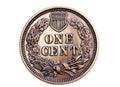 Collectible Penny Royalty Free Stock Photo
