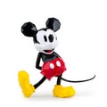 Collectible toy mickey mouse cartoon on white background