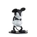 Collectible toy mickey mouse cartoon on white background