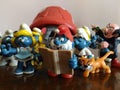 Collectible toys: the Smurfs!