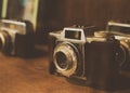 Collectibles Classic and old film camera. retro technology