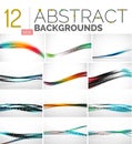 Collection of abstract backgrounds