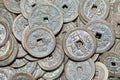 Collection ancient Chinese coins