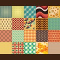 collection of backgrounds. Vector illustration decorative design Royalty Free Stock Photo