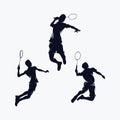 Collection Of Badminton Smash Logo Designs