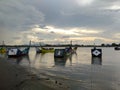 A Collection Of Beautiful Fishing Boats In Banda Aceh
