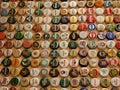 A collection of beer caps