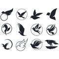 Collection of bird logos