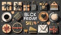 Black Friday Sale Elements Set