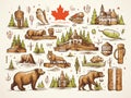 Collection of Canada icons