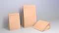 Collection of cardboard packages isolated on the background. A set of cardboard boxes. Delivery concept Royalty Free Stock Photo