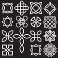Collection of Celtic Knot Designs in Vector Format