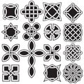 Collection of Celtic Knot Designs in Vector Format