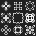 Collection of Celtic Knot Designs in Vector Format