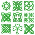 Collection of Celtic knots