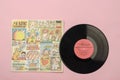 A collection of children`s Soviet songs on old vinyl recordings