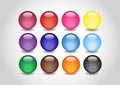 Collection color Glossy Ball