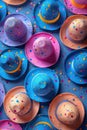 A Collection of Colorful Hats for Style and Celebration