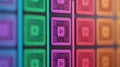 Engaging Visualization of Colorful QR Codes Ready for Scanning in a Vibrant Setting of Technology