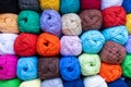 A collection of colorful Yarn balls Royalty Free Stock Photo