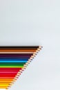 A collection of colourful pencils