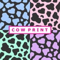 Collection of cow prints