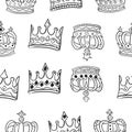 Collection crown various pattern style