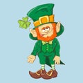 Collection of Leprechaun for Saint Patricks design.