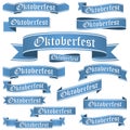 collection of different Oktoberfest banners