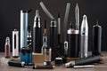 a collection of different vaporizers and smoking devices, with different designs and features for every occasion