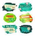 Collection Discount Emblems Off Summer Sale Advert