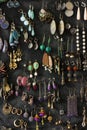 Collection of ear-rings Royalty Free Stock Photo