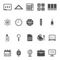 collection of education icons. Vector illustration decorative design