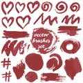 Collection elements. Vector illustration. Isolated Royalty Free Stock Photo