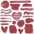 Collection elements. Vector illustration. Isolated Royalty Free Stock Photo