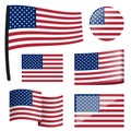 collection flags USA