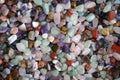 A collection of gem-stones at Scratch Patch Royalty Free Stock Photo