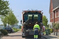 Collection of GFT waste containers for the municipality of Zuidplas by Cyclus Royalty Free Stock Photo