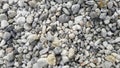 a collection of gravel which is a mixture for casting cement