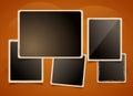 Collection of Grunge Photo Frames. Dark Wall with Art Background. Vintage Foto Frame. Decoretive Design Template. Jpeg