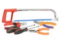 Collection of hand tools Royalty Free Stock Photo
