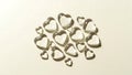 Collection of Heart-Shaped Objects Royalty Free Stock Photo