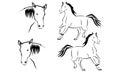 Collection of Horse Stickers